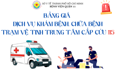 Bảng giá dịch vụ khám bệnh, chữa bệnh 